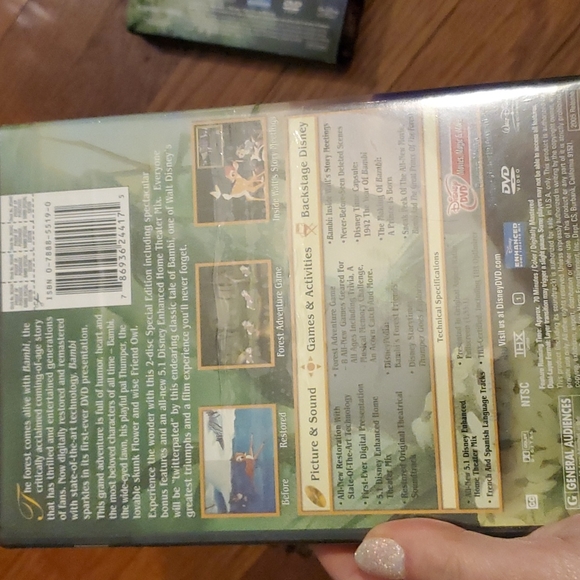 Platinum edition Bambi DVD 2005 release - Picture 4 of 5